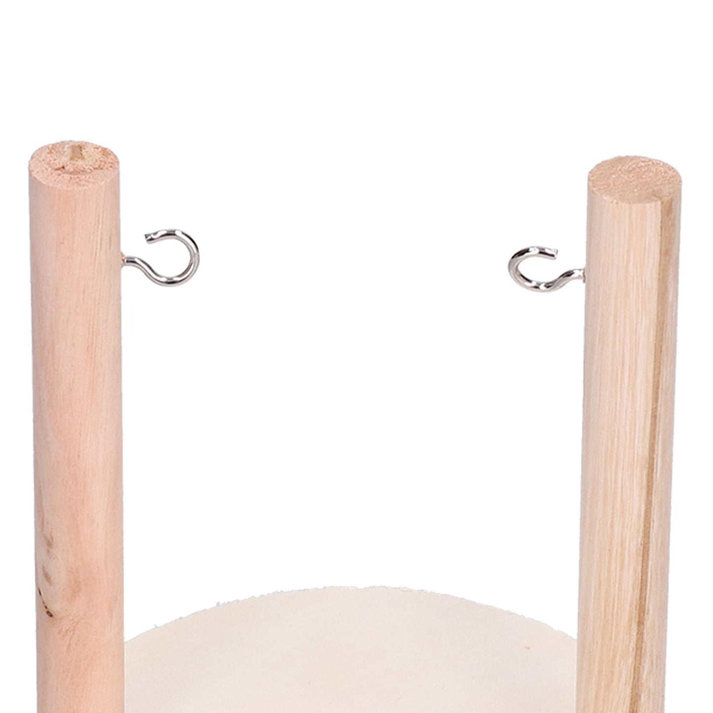 Parrots Swing Toy Wooden Birds Perch Stand Birds Toy for Hamster Small Animal Supplies