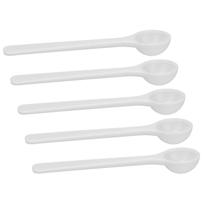 100Pcs Plastic Fertilizer Spoon 2ml/1g High Temperature Resistance Measuring Spoon for Gardening