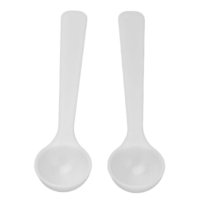 100Pcs Plastic Fertilizer Spoon 2ml/1g High Temperature Resistance Measuring Spoon for Gardening