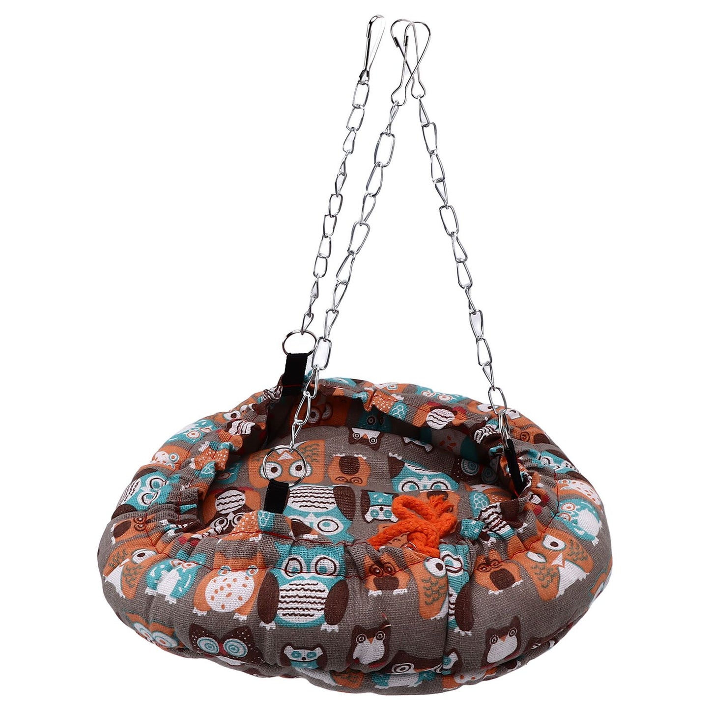 Bird Bed Safe Warm Soft Plush Easy Storage Space Saving Easy Cleaning Suspensible Design Bird Nest for Home Travel