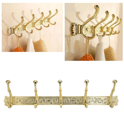 Hanger Antique European Style Zinc Alloy Bathroom Coat Hook for Hanging Coats Jackets Hats Towels Coat Hooks