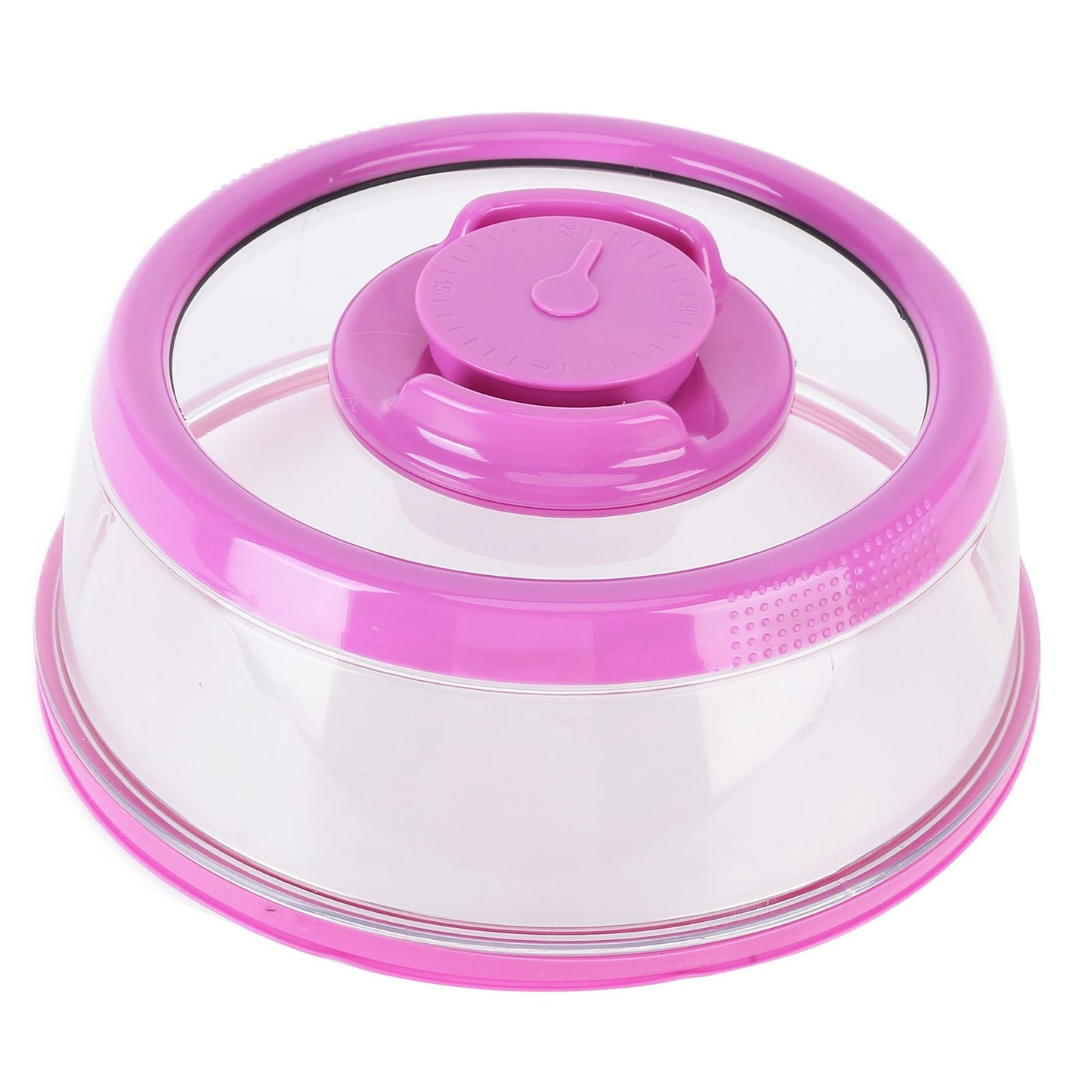 Vacuum Food Sealer Cover with FreshnessKeeping Film Food Sealer Lid for Home Kitchen(Purple )