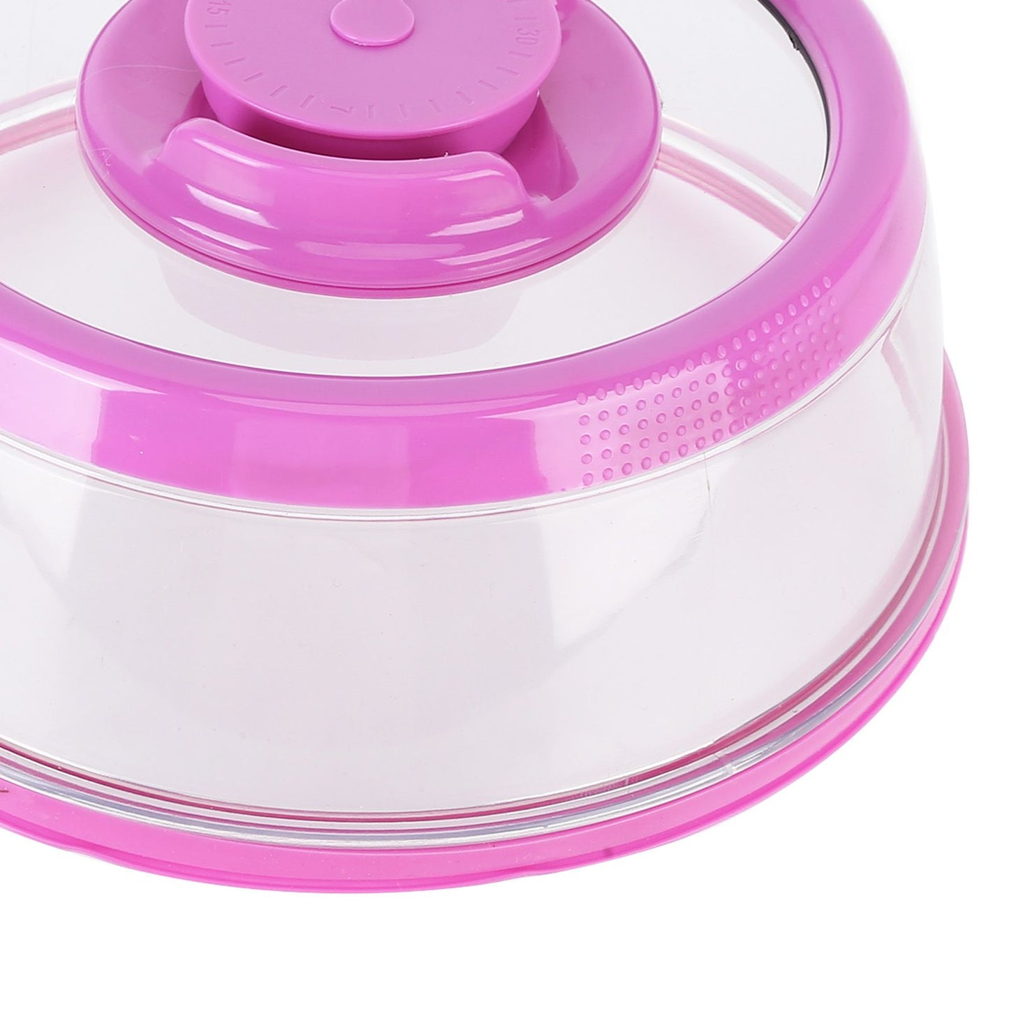 Vacuum Food Sealer Cover with FreshnessKeeping Film Food Sealer Lid for Home Kitchen(Purple )