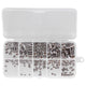 220 Pcs Grub Screw Stainless Steel M3 to M8 Inner Hex Concave End Tight Joint Tool for Precise Instrument220PCS