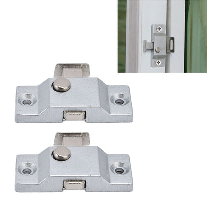 2Set Latch Lock Folding Window Door Bolt AntiTheft Security Stainless Steel Latch Lock