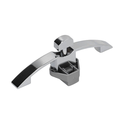 Knob Latch Lock with Handle RV Cruise Ship Wall Cabinet Lock Zinc Alloy Button Handle Lock