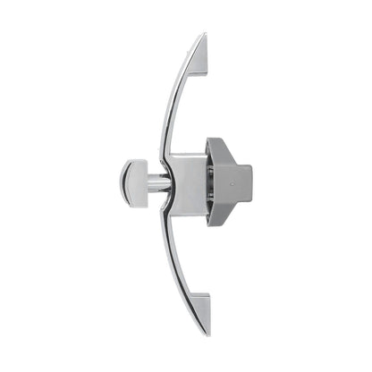 Knob Latch Lock with Handle RV Cruise Ship Wall Cabinet Lock Zinc Alloy Button Handle Lock