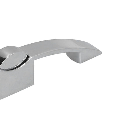Knob Latch Lock with Handle RV Cruise Ship Wall Cabinet Lock Zinc Alloy Button Handle Lock
