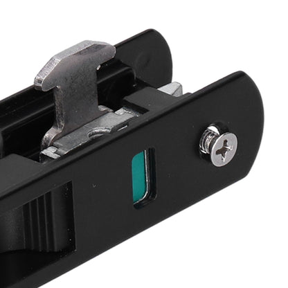 Sliding Door Lock Black Copper Zinc Alloy Lock Furniture Hardware for Balcony Door