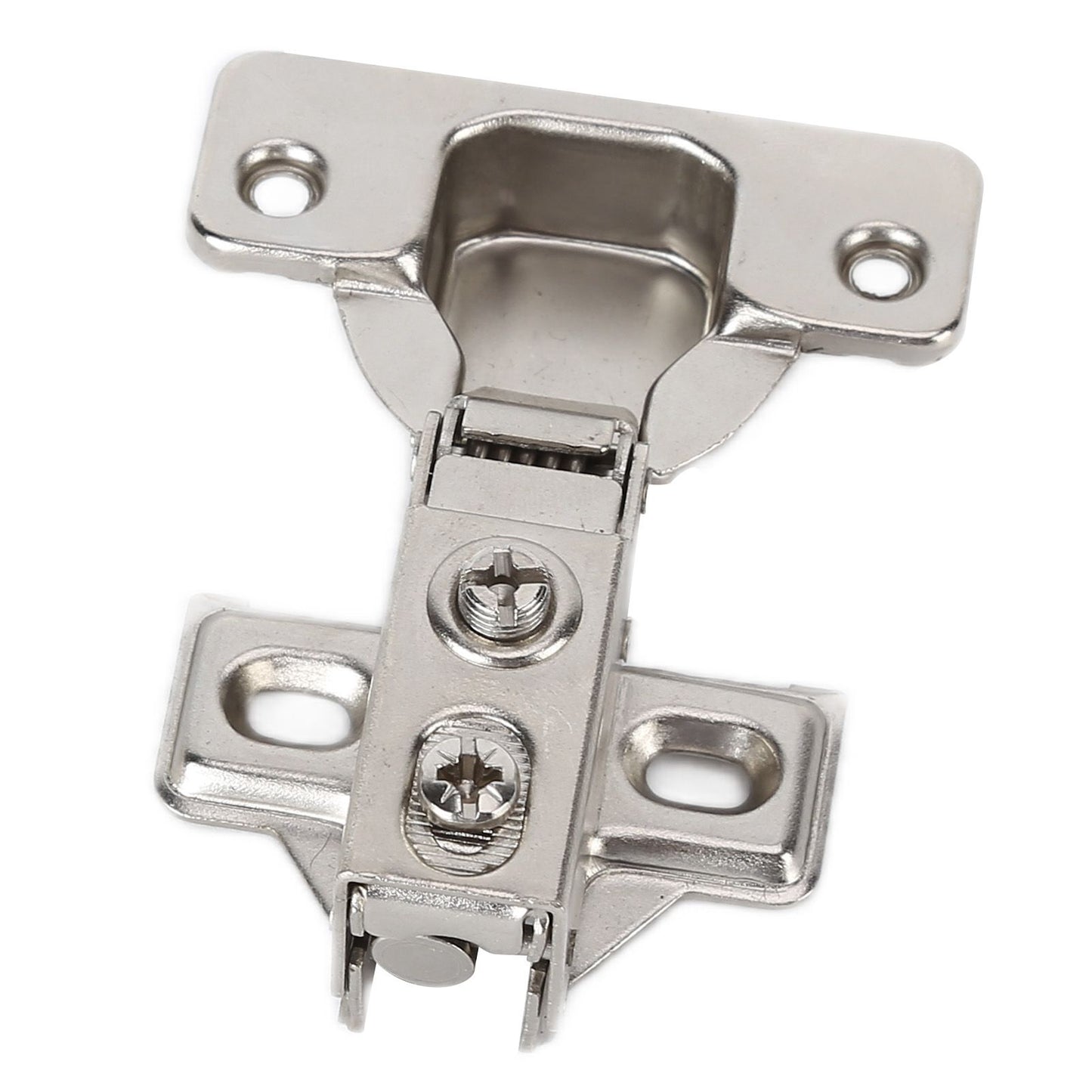 35mm Cabinet Hinge ShortArm Hydraulic FullOverlay Corner Hinge with Narrow Side Panels for Home