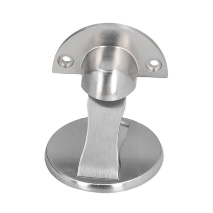 Stainless Steel Magnetic Door Stop Catch Holder Magnet Door Stopper No Drilling for Home Improvement
