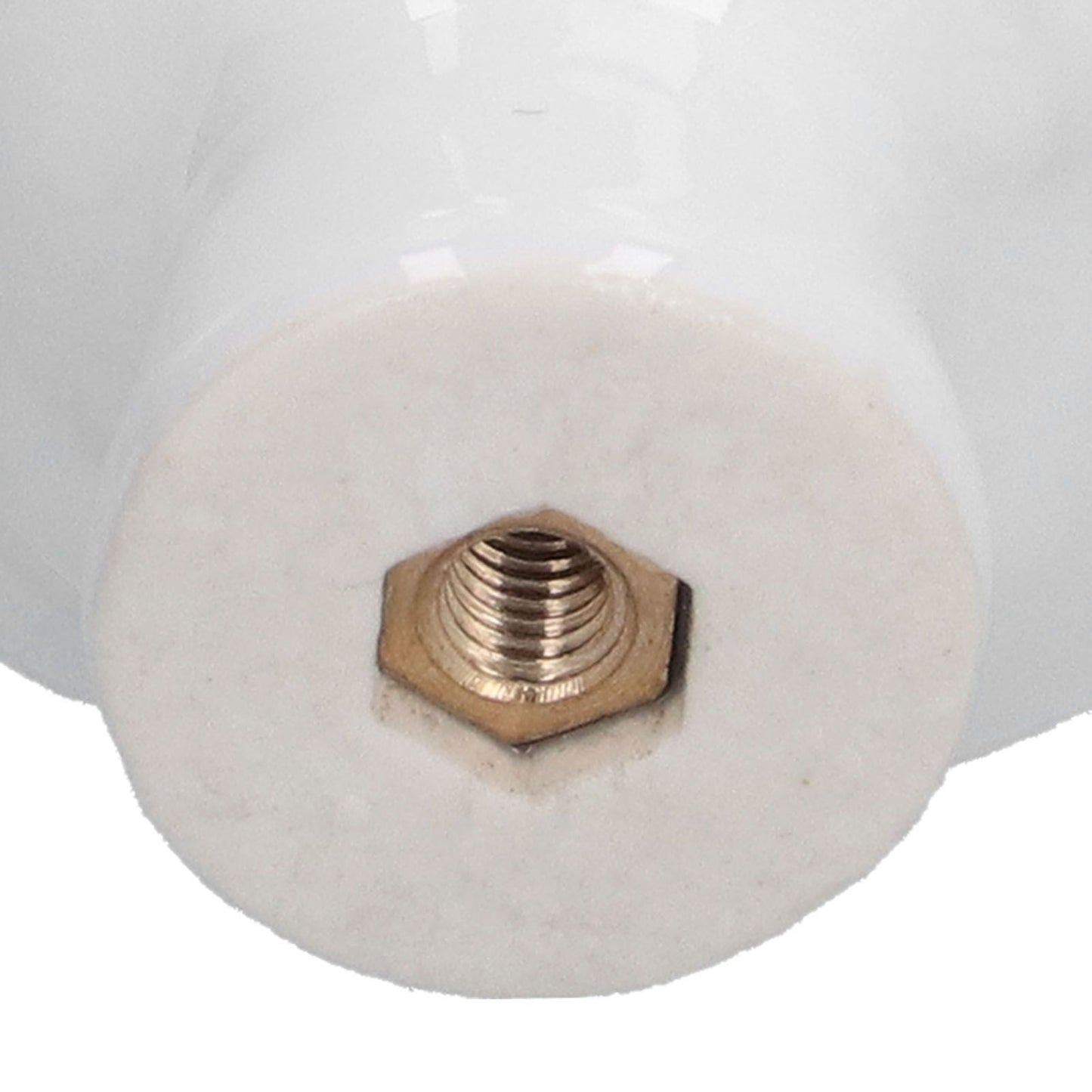 4 Set Rose Shaped Handle Modern Ceramic Cabinet Knob for Home Living Room BedroomWhite