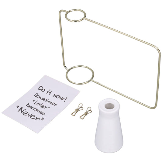 Metal Photo Frame Vase Decor Simple Elegant Design Nordic INS Style Hydroponic Vase for Bedrooms Study Rooms Offices