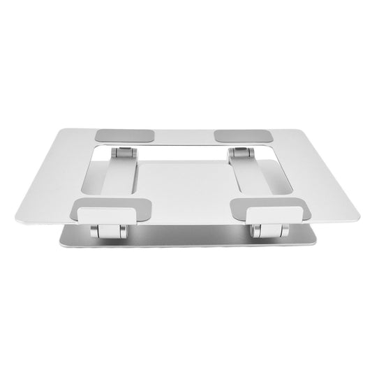 Laptop Stand Collapsible Portable Aluminium Alloy Notebook Support Computer Riser Stand Silver Computer Cooling Holder