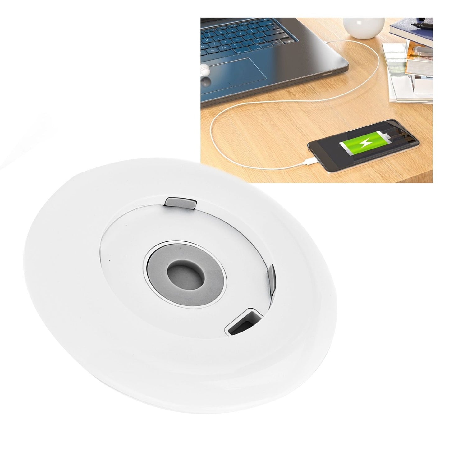 Magnetic Wireless Changer Storage Box Desktop Phone Charging Holder Base Bracket for Huawei