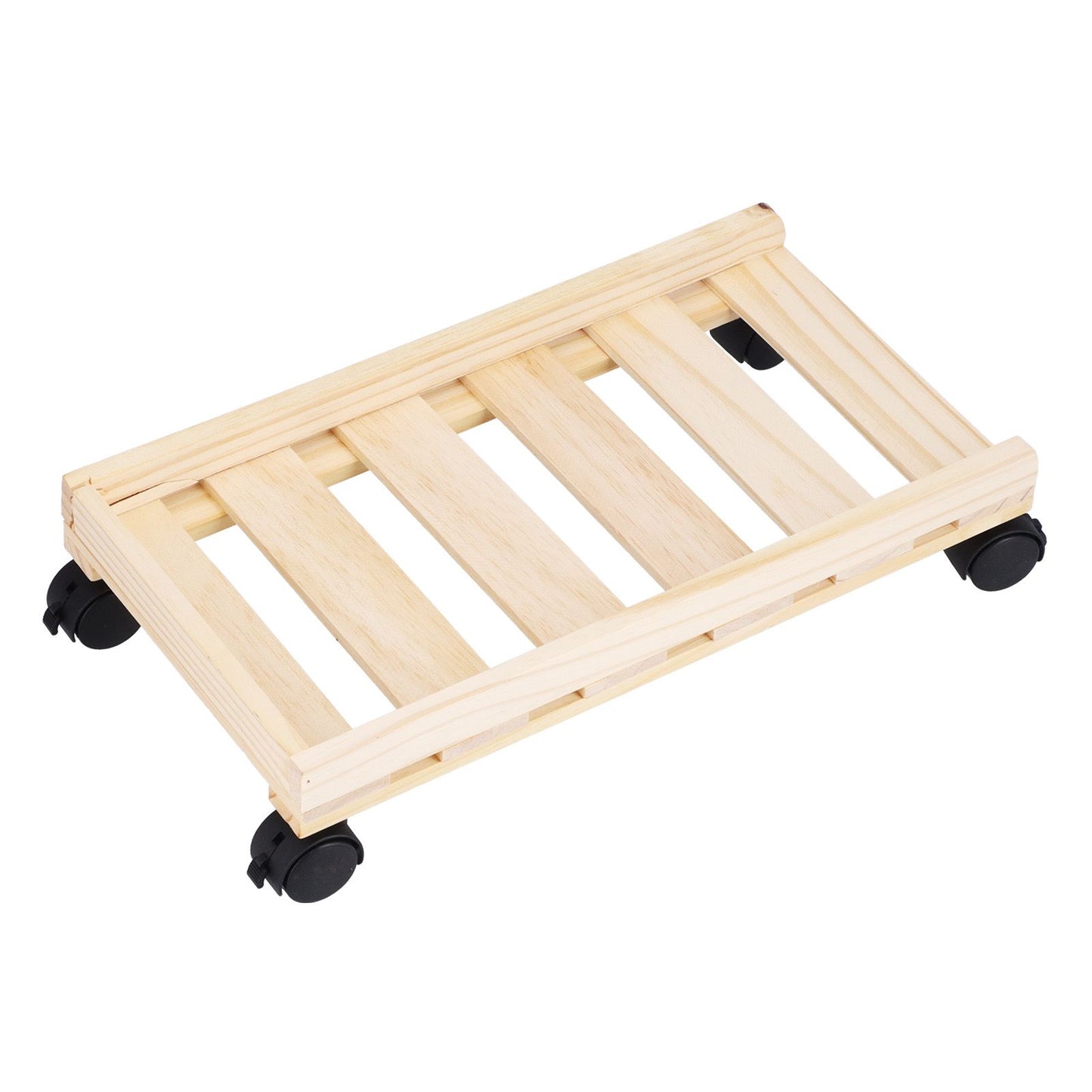Mobile Computer Host Bracket Wooden CPU Stand with Good Heat Dissipation Performance for Office and Home
