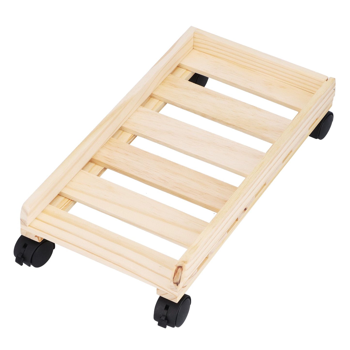 Mobile Computer Host Bracket Wooden CPU Stand with Good Heat Dissipation Performance for Office and Home