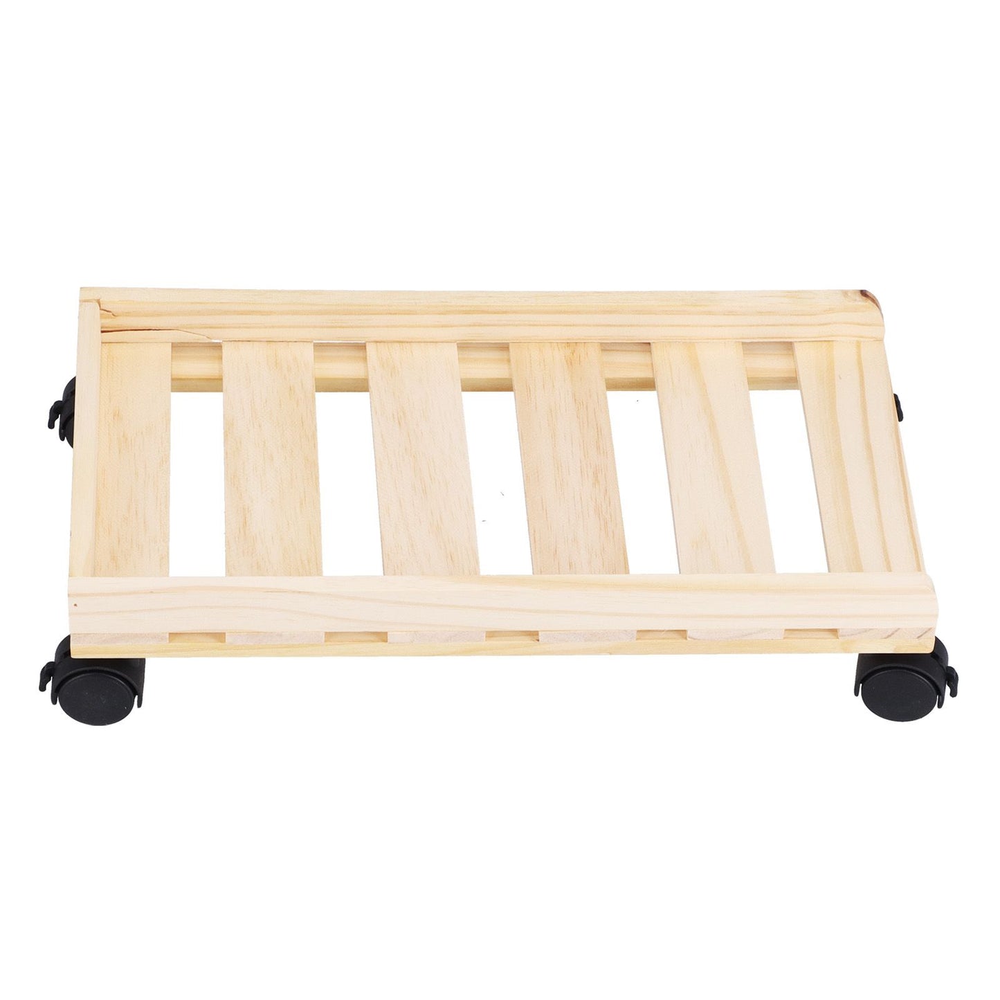 Mobile Computer Host Bracket Wooden CPU Stand with Good Heat Dissipation Performance for Office and Home