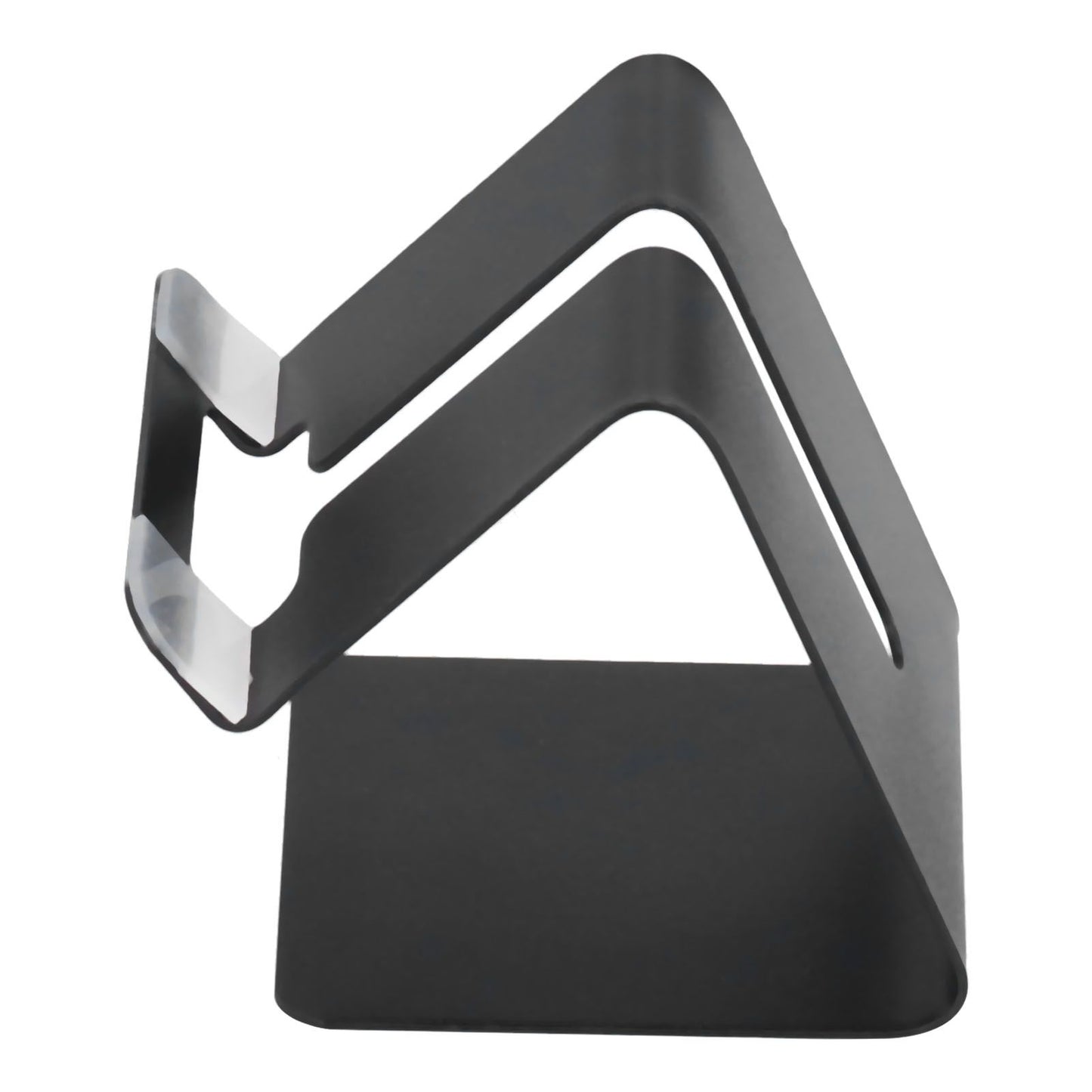 Cell Phone Holder Aluminum Alloy Lightweight and Portable Desk Phone Stand for Mobile Phones and TabletsBlack