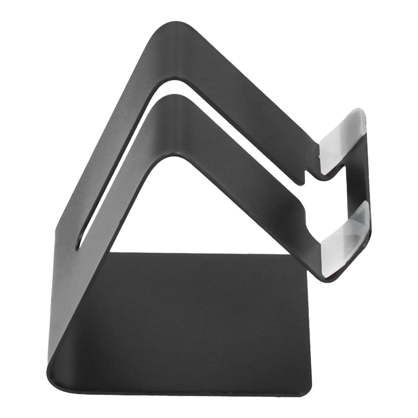 Cell Phone Holder Aluminum Alloy Lightweight and Portable Desk Phone Stand for Mobile Phones and TabletsBlack