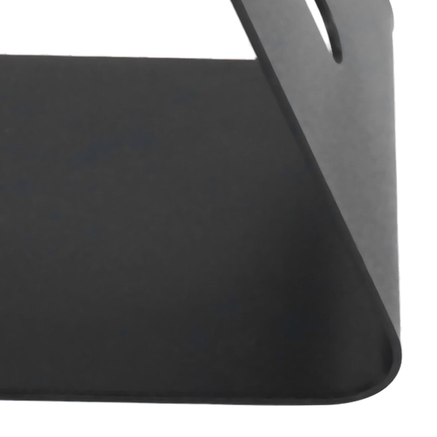 Cell Phone Holder Aluminum Alloy Lightweight and Portable Desk Phone Stand for Mobile Phones and TabletsBlack