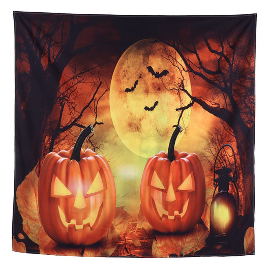 Halloween Tapestry Wall Hanging Mat Carpet Background Decoration Home Party Photo Studio Supplies230x180cm / 90.6x70.9in