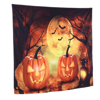 Halloween Tapestry Wall Hanging Mat Carpet Background Decoration Home Party Photo Studio Supplies230x180cm / 90.6x70.9in