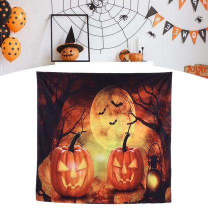 Halloween Tapestry Wall Hanging Mat Carpet Background Decoration Home Party Photo Studio Supplies230x180cm / 90.6x70.9in