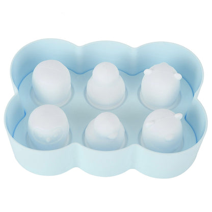 DIY Ice Cream Mold Innovative Household Ice Bar Mold for Home Summer Kitchen RestaurantBlue