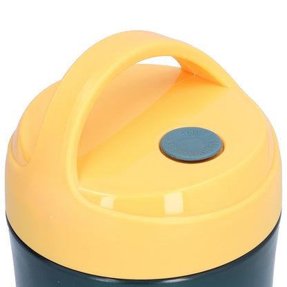 Insulated Food Jar 500ml 304 Stainless Steel Silicone Waterproof Keep Warm Lunch Box for SoupYellow