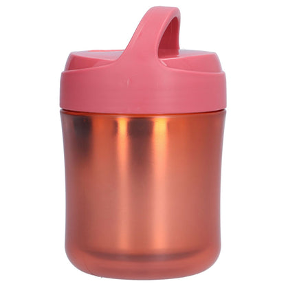Insulated Food Jar 500ml 304 Stainless Steel Silicone Waterproof Keep Warm Lunch Box for SoupRed