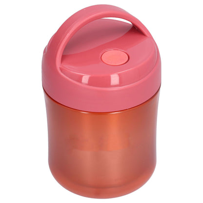 Insulated Food Jar 500ml 304 Stainless Steel Silicone Waterproof Keep Warm Lunch Box for SoupRed
