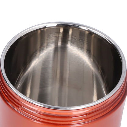 Insulated Food Jar 500ml 304 Stainless Steel Silicone Waterproof Keep Warm Lunch Box for SoupRed