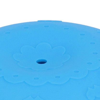 Silicone Lid Dustproof and Heat Resistant Hot and Cold Beverage Cup Cover for Kitchen HomeBlue