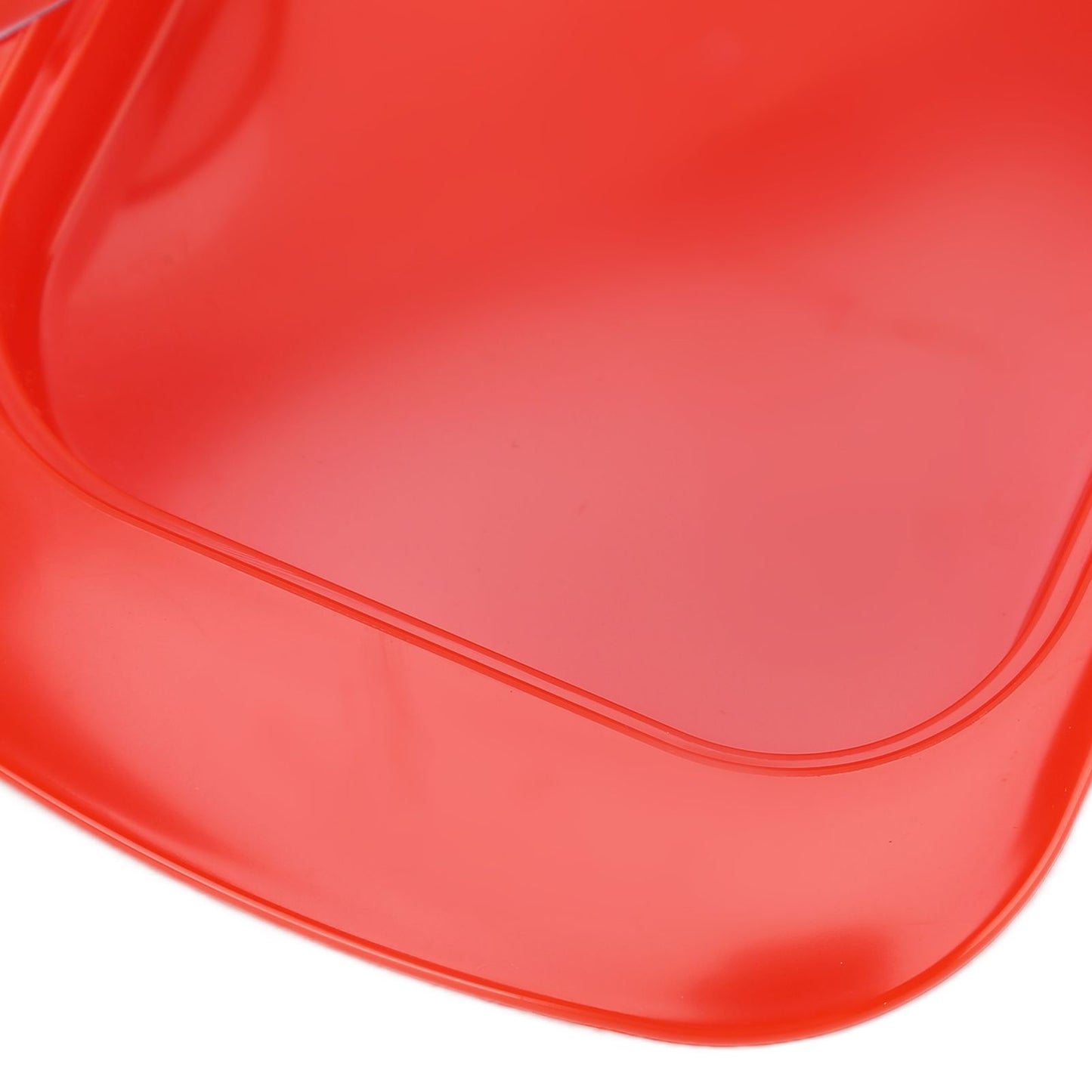 Wide Rectangular Butter Container with Lid Knife Portable Small Cheese Dish Holder Tray for Home KitchenRed