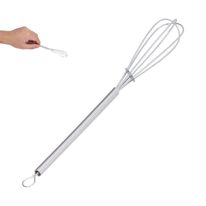 Hand Push Egg Whisk Stainless Steel Home Egg Beater for Beating Blending Whisking Beating Stirring