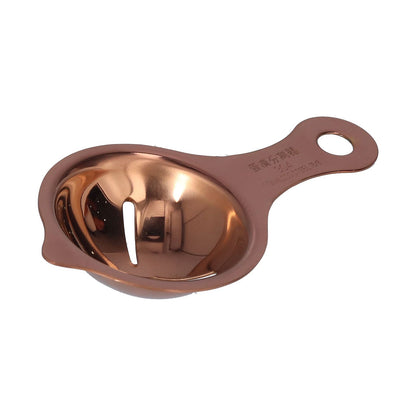 Stainless Steel Egg Separator Divider Egg White Yolk Filter Baking Tools for Kitchen UseRose Gold