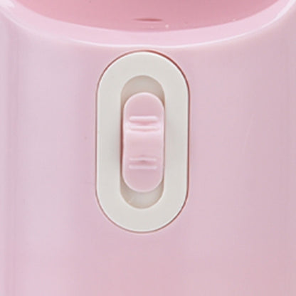 2 in 1 Pet Water Bottle Portable Anti Leakage Dog Food Bottler for Outdoor TravelingPink
