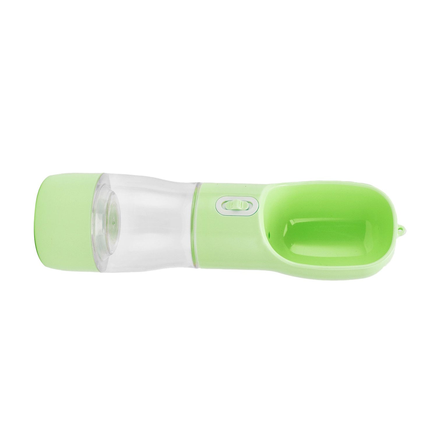2 in 1 Pet Water Bottle Portable Anti Leakage Dog Food Bottler for Outdoor TravelingGreen