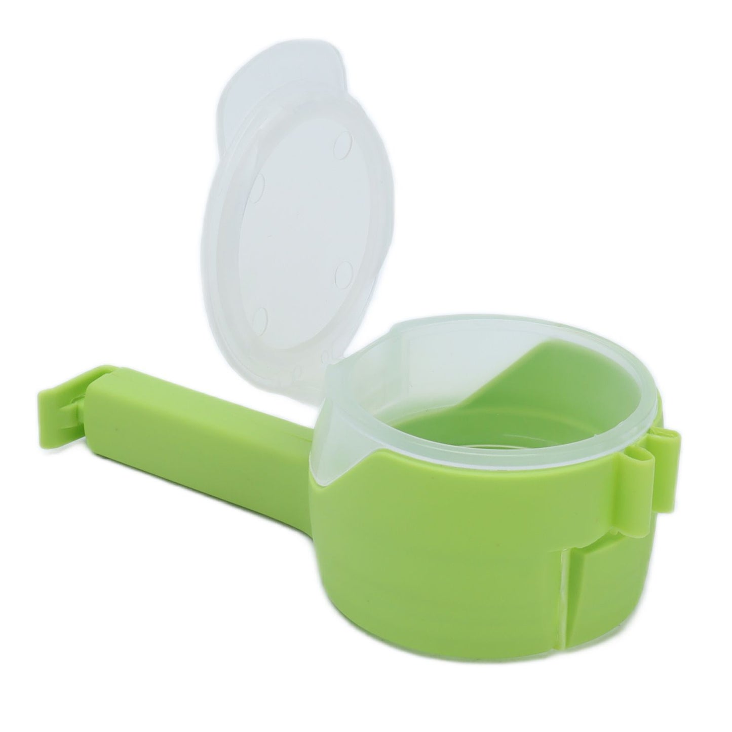 Food Storage Bag Seal Clips Plastic Non Toxic Sealing Clips with Pour Spout for Kitchen Food Organization