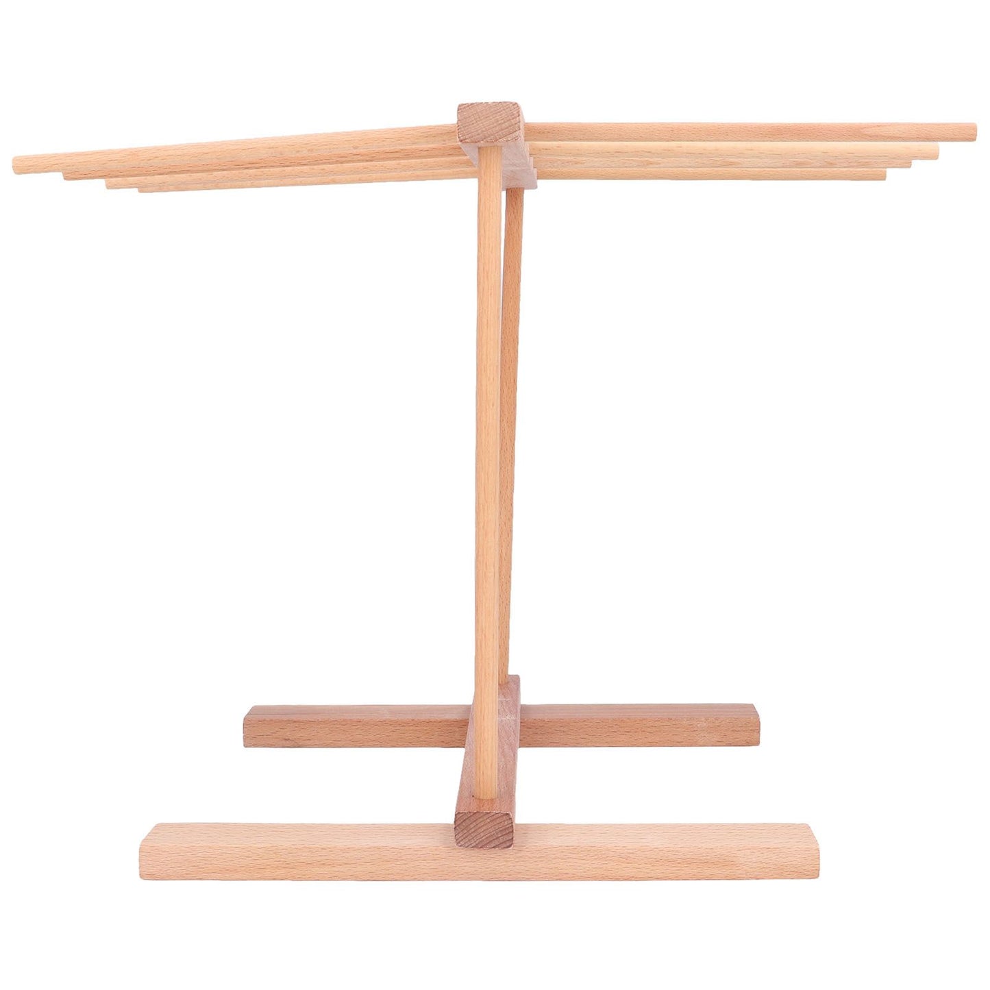Wooden Noodle Drying Rack 15.4 X 8.7 X 11.8in Foldable Prevent Slipping Pasta Drying Rack for Home