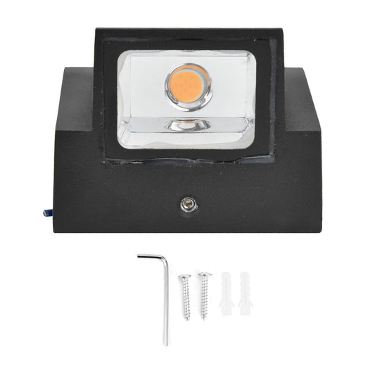 Outdoor Wall Light 5W COB Warm Light Source No Flicker IP65 Waterproof Lamp for Corridor Courtyard 85‑265V