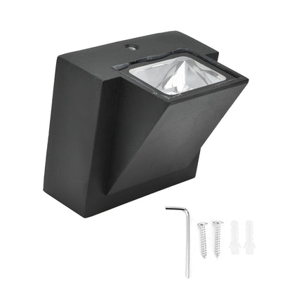 Outdoor Wall Light 5W COB Warm Light Source No Flicker IP65 Waterproof Lamp for Corridor Courtyard 85‑265V