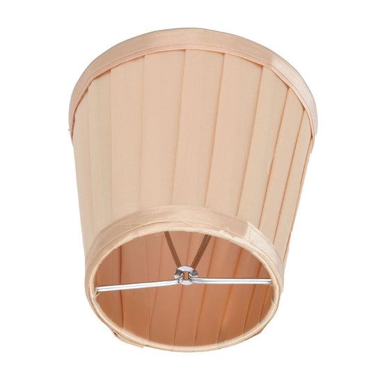 2Pcs Small Lamp Shades Wearproof Smooth Exquisite Lightweight Safe Convenient Table Lampshade0206 Gold