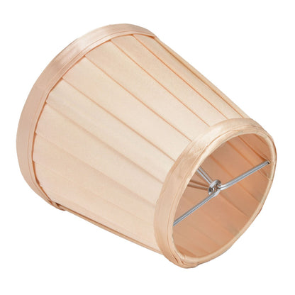 2Pcs Small Lamp Shades Wearproof Smooth Exquisite Lightweight Safe Convenient Table Lampshade0206 Gold