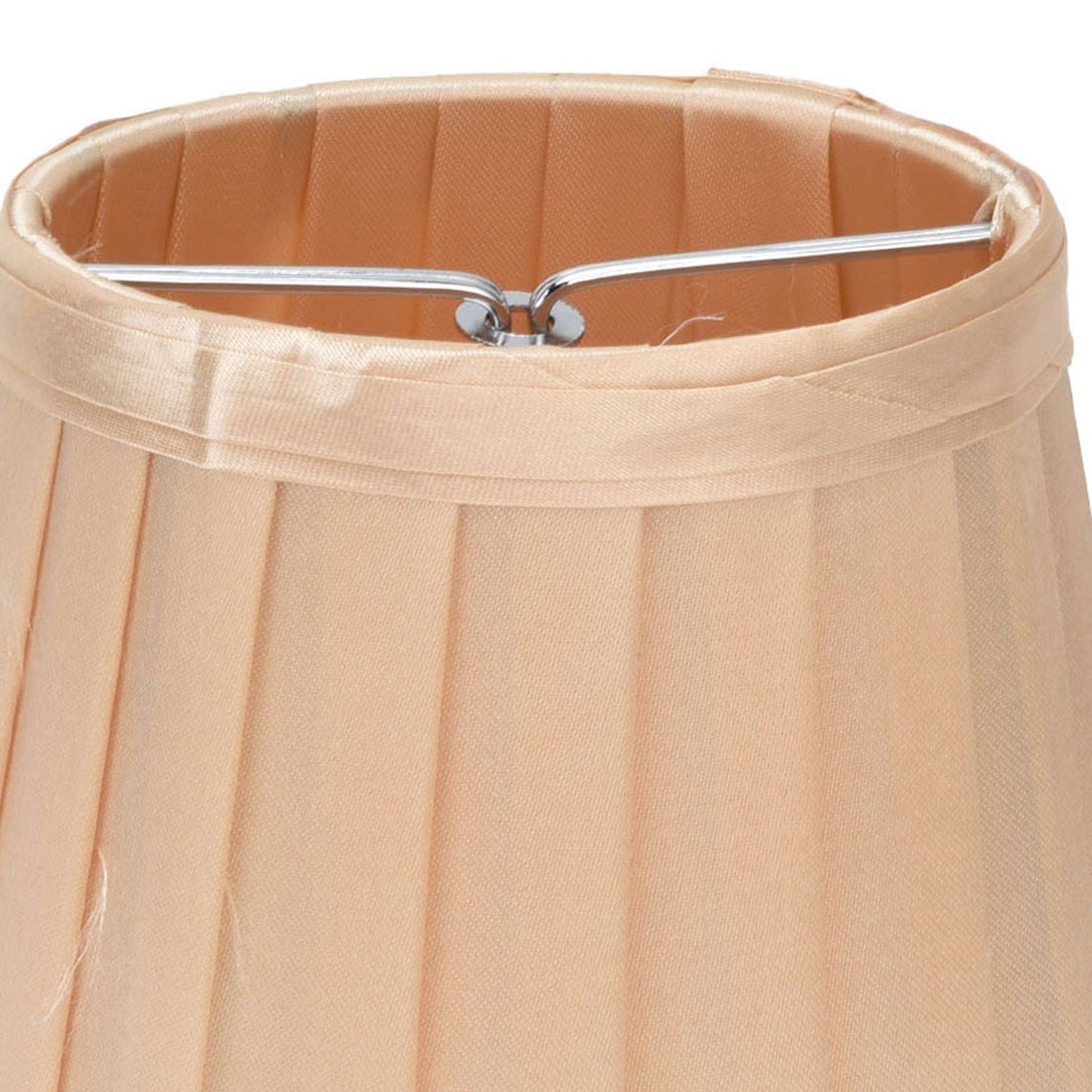 2Pcs Small Lamp Shades Wearproof Smooth Exquisite Lightweight Safe Convenient Table Lampshade0206 Gold