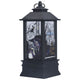Halloween Lantern LED Witch Pattern Night Light Simulated Candle Flame Light for Party Bar
