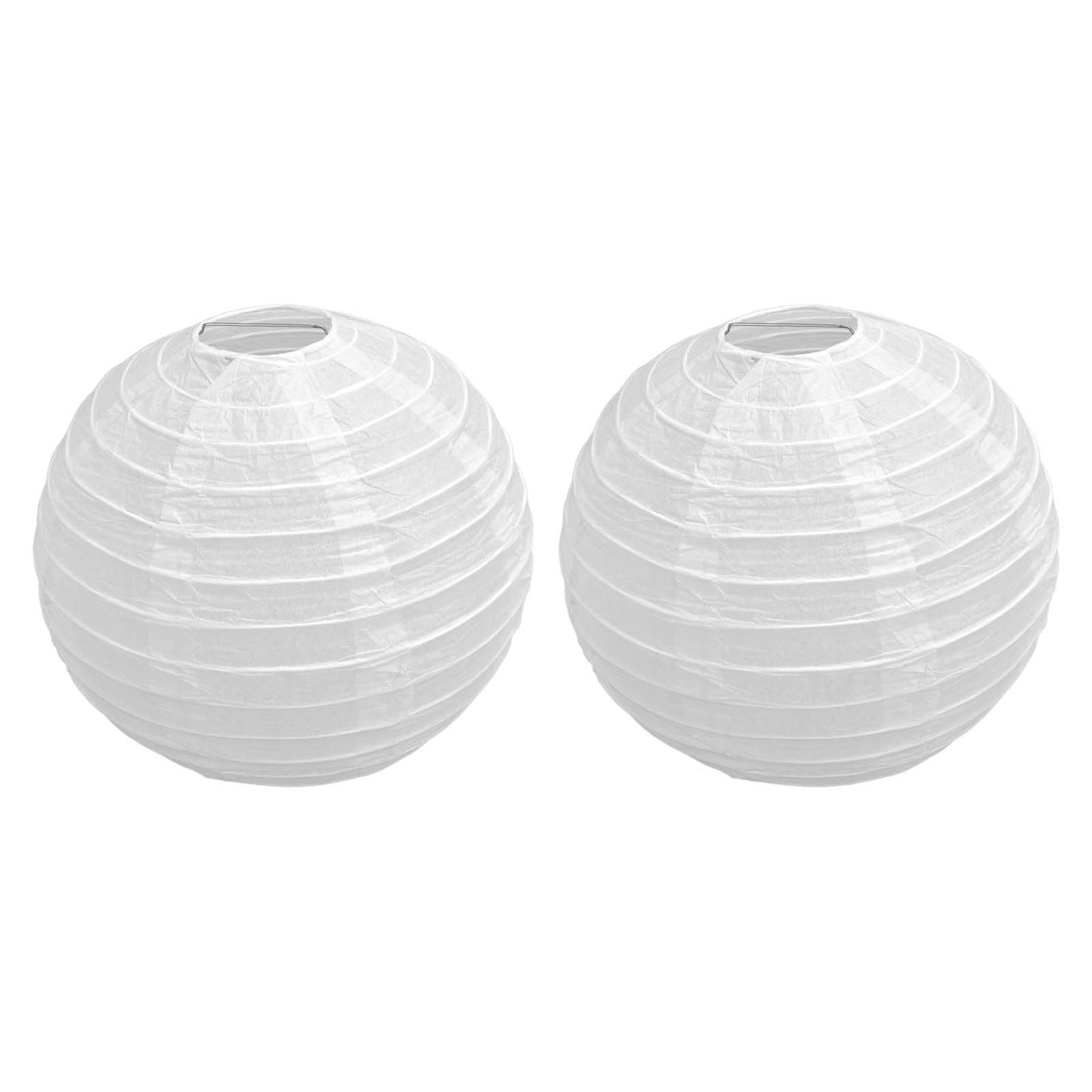 10 Pcs Paper Lanterns 8 Inch Pure White Hand Painted Round Paper Lanterns Birthday Halloween Family Party Decoration