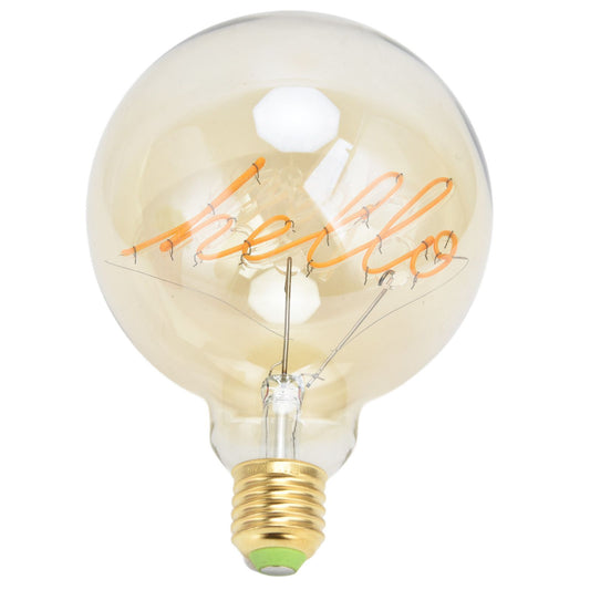 Round Light Bulbs Nontoxic No Flicker Energy Saving Environmental Friendly LED Dimmable Bulb Light 220VHELLO