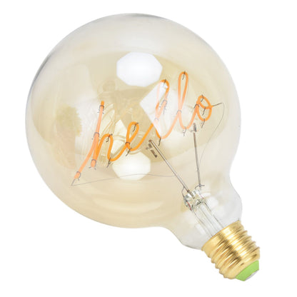 Round Light Bulbs Nontoxic No Flicker Energy Saving Environmental Friendly LED Dimmable Bulb Light 220VHELLO